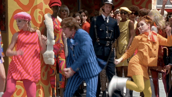 GIF of Austin dancing